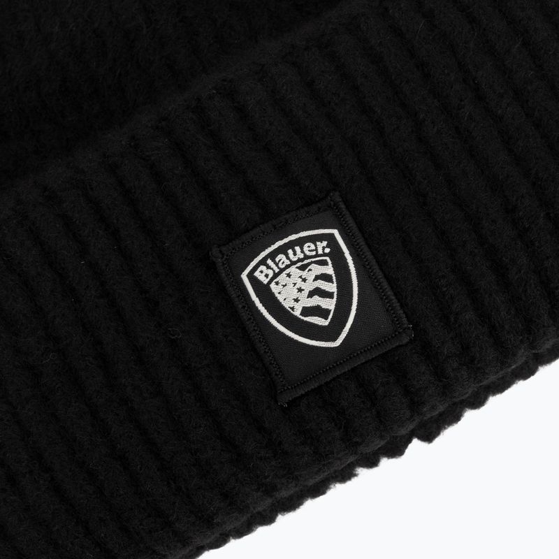 Wintermütze Blauer USA Wabash black 3