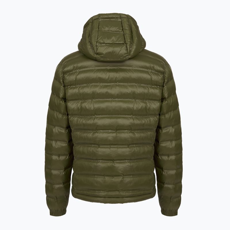 Herrenjacke Blauer USA Charles dark olive inside mist grey 2