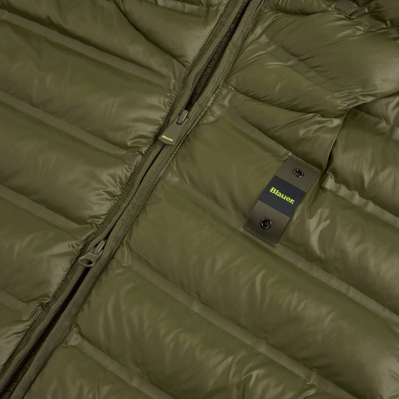 Herrenjacke Blauer USA Charles dark olive inside mist grey 4