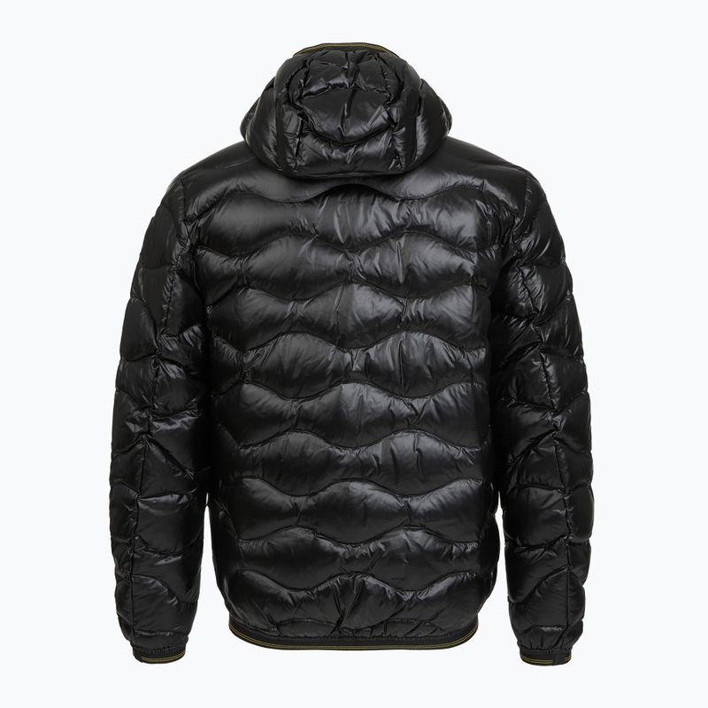Herren-Daunenjacke Blauer USA Wave black 2