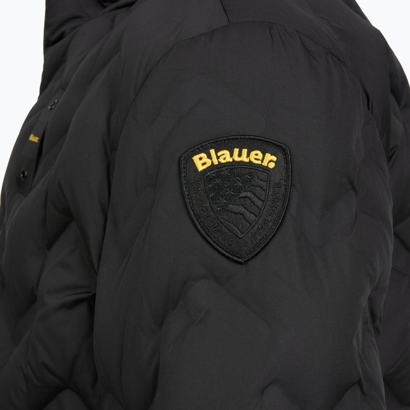 Herrenjacke Blauer USA Piery black inside brown 3
