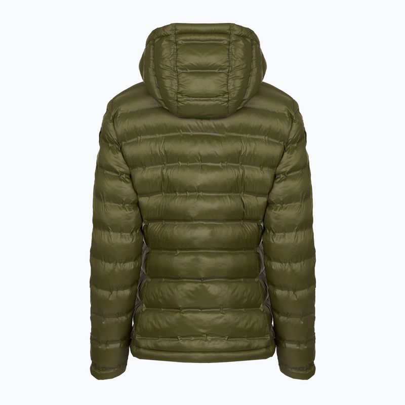 Damenjacke Blauer USA Ellis dark olive inside mist grey 2