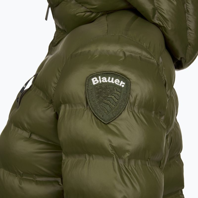 Damenjacke Blauer USA Ellis dark olive inside mist grey 3