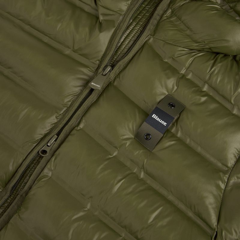Damenjacke Blauer USA Ellis dark olive inside mist grey 4