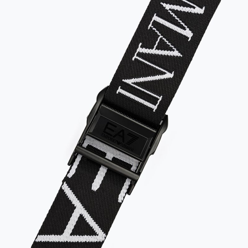 Hosengürtel EA7 Emporio Armani Allover Logo black/white 2