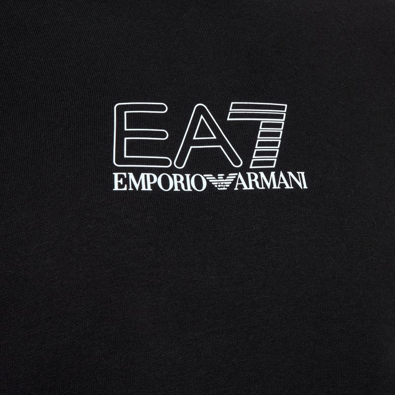 Sweatshirt Hoodie EA7 Emporio Armani Train Core T-Top black 3