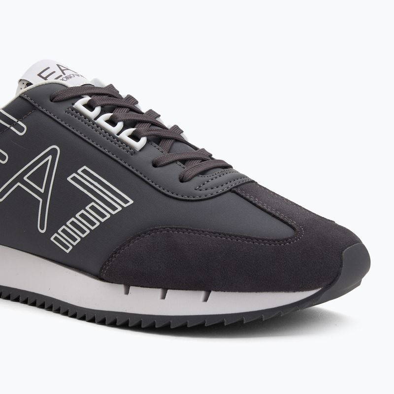 EA7 Emporio Armani Schwarz & Weiß Vintage Periskop/weiße Schuhe 7