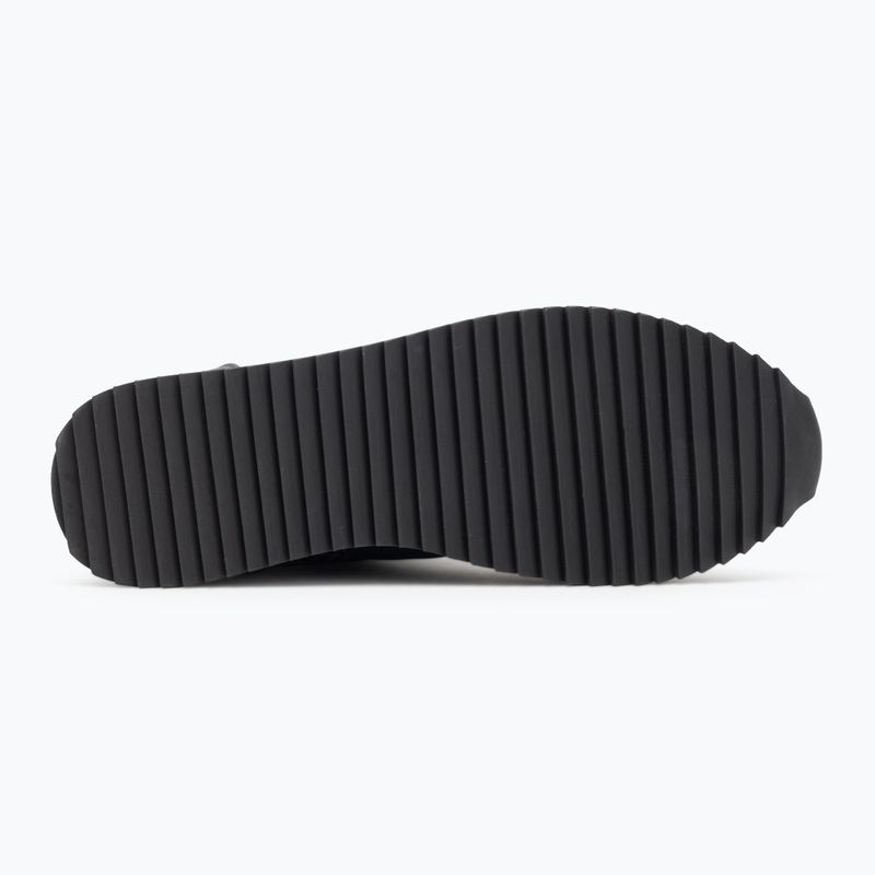EA7 Emporio Armani Schwarz & Weiß Schnürsenkel Asphalt grau/silv.g7 Schuhe 4
