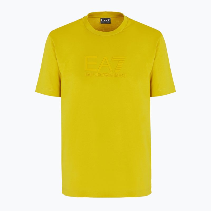 Herren EA7 Emporio Armani Sichtbarkeit Baumwolle Crew antik Moos T-shirt