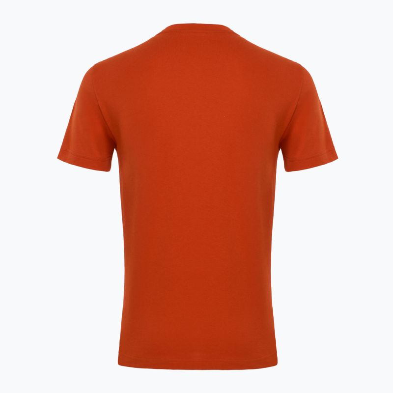 Herren EA7 Emporio Armani Sichtbarkeit Baumwolle Crew Rooibos-Tee-T-Shirt 2