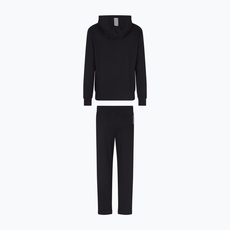 Herren EA7 Emporio Armani Zug Kern Id T-Anzug Hoodie Fz schwarz 2