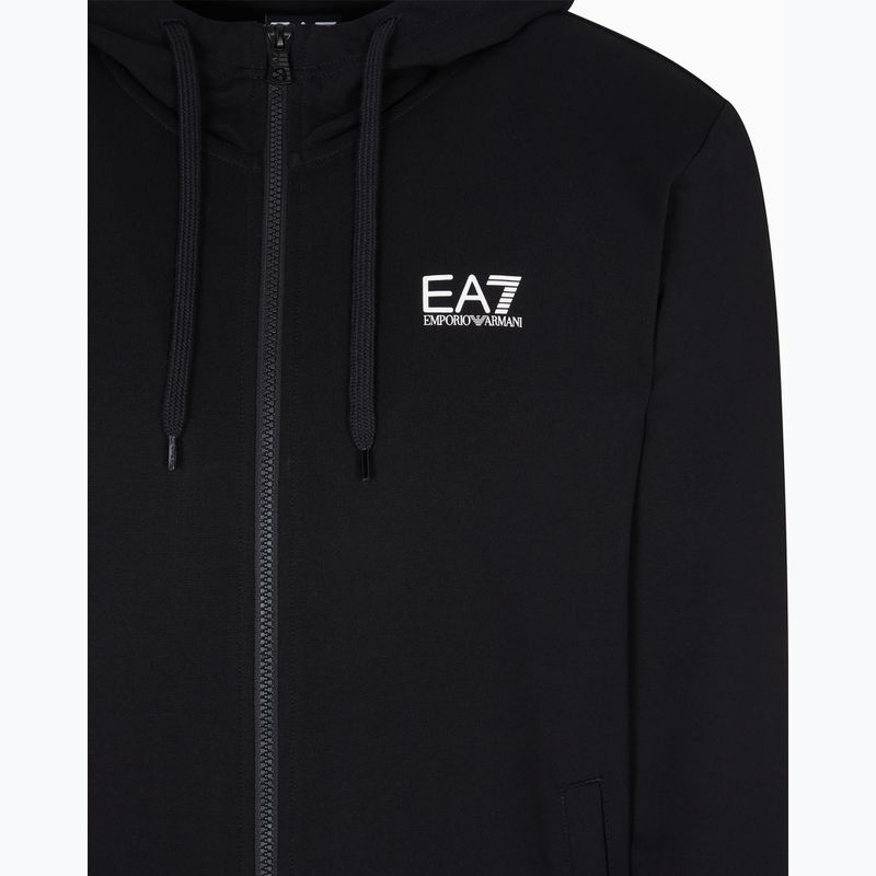Herren EA7 Emporio Armani Zug Kern Id T-Anzug Hoodie Fz schwarz 3