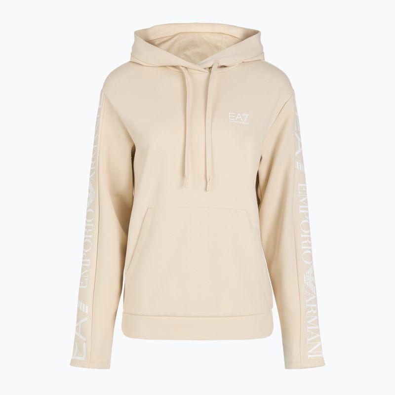 Damen EA7 Emporio Armani Zug Trainingsanzug HO Mandelmilch 3