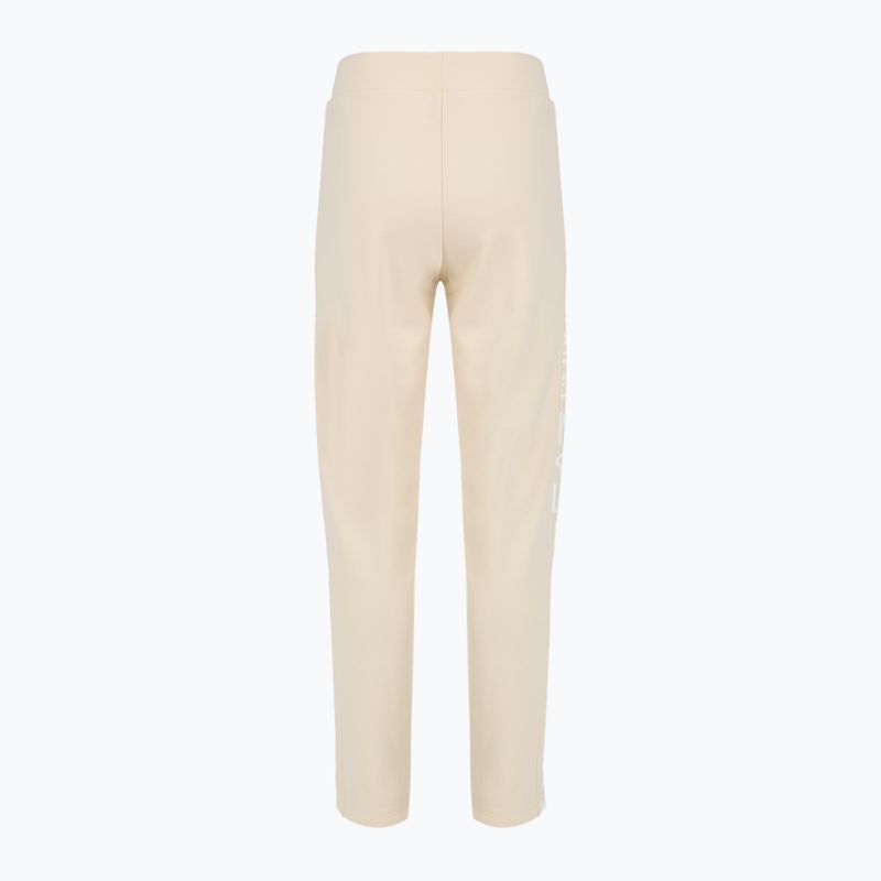 Damen EA7 Emporio Armani Zug Trainingsanzug HO Mandelmilch 8