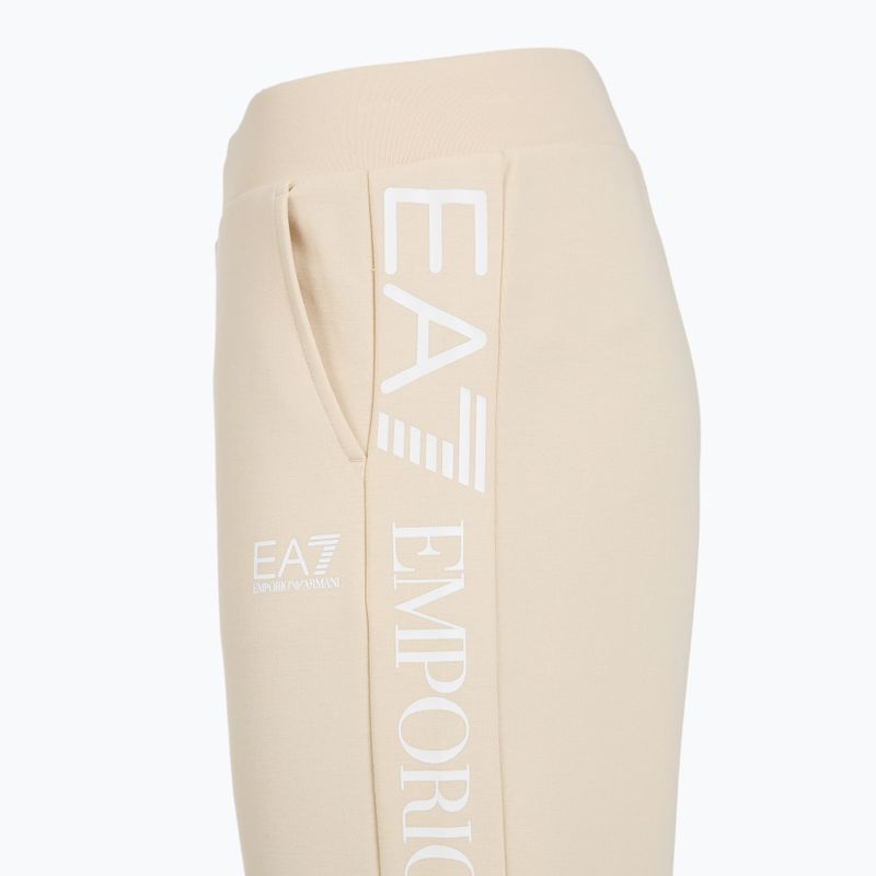 Damen EA7 Emporio Armani Zug Trainingsanzug HO Mandelmilch 9