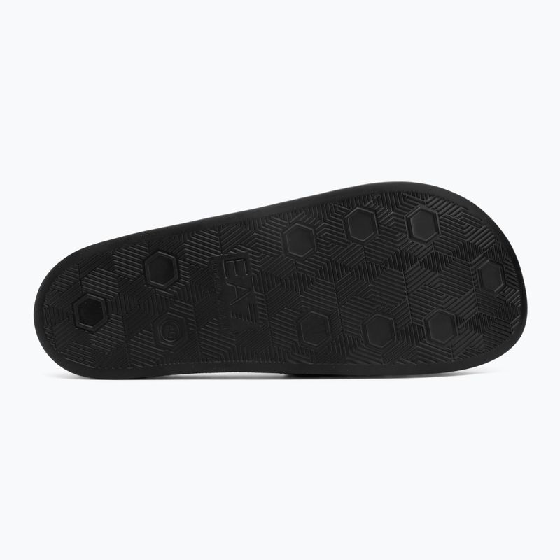 EA7 Emporio Armani Wasser Sport All Over Flip-Flops voll schwarz / weiß 4