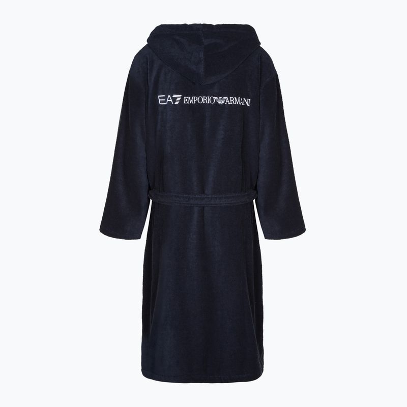 Herren EA7 Emporio Armani Core Bademantel armani blau 2