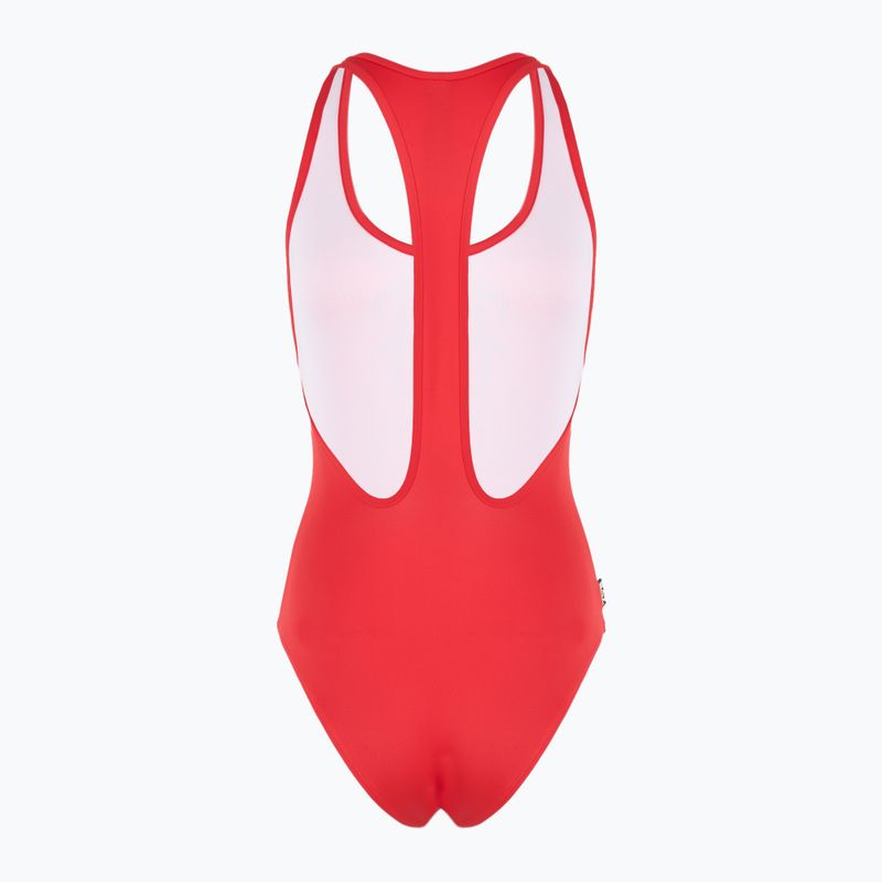 Einteiliger Badeanzug EA7 Emporio Armani Maxi Logo One Piece racing rot 2