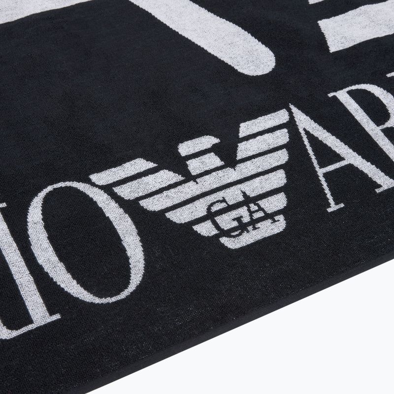 EA7 Emporio Armani Sichtbarkeit Handtuch schwarz 2