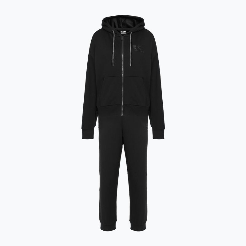 Damen EA7 Emporio Armani Zug Sichtbarkeit Trainingsanzug HO CH FZ schwarz
