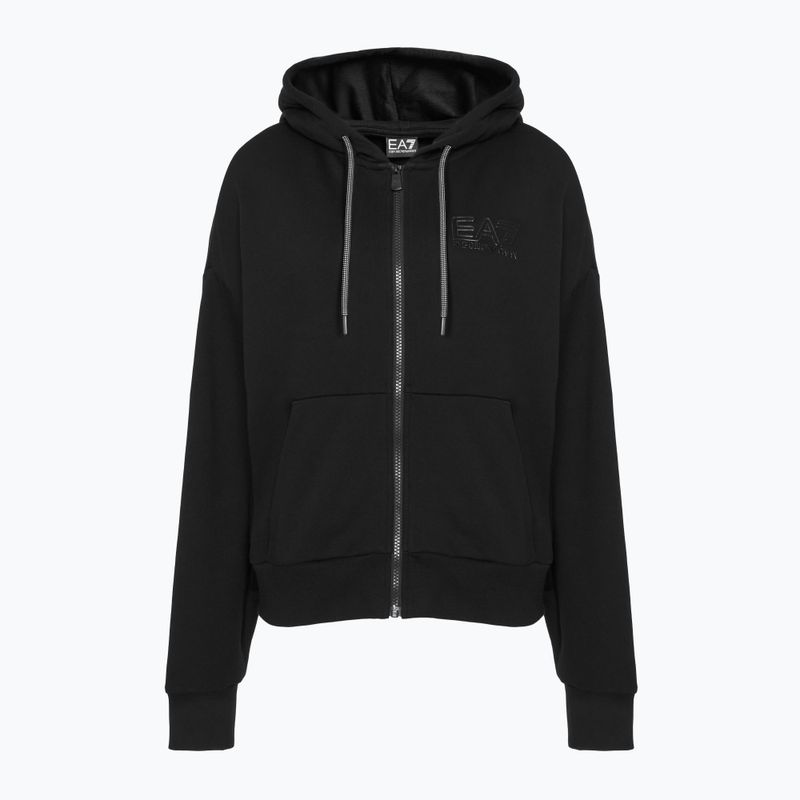 Damen EA7 Emporio Armani Zug Sichtbarkeit Trainingsanzug HO CH FZ schwarz 3