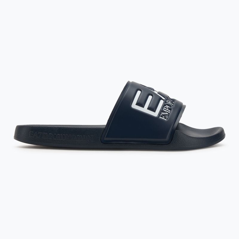 EA7 Emporio Armani Wasser Sport Sichtbarkeit Flip-Flops marineblau 2