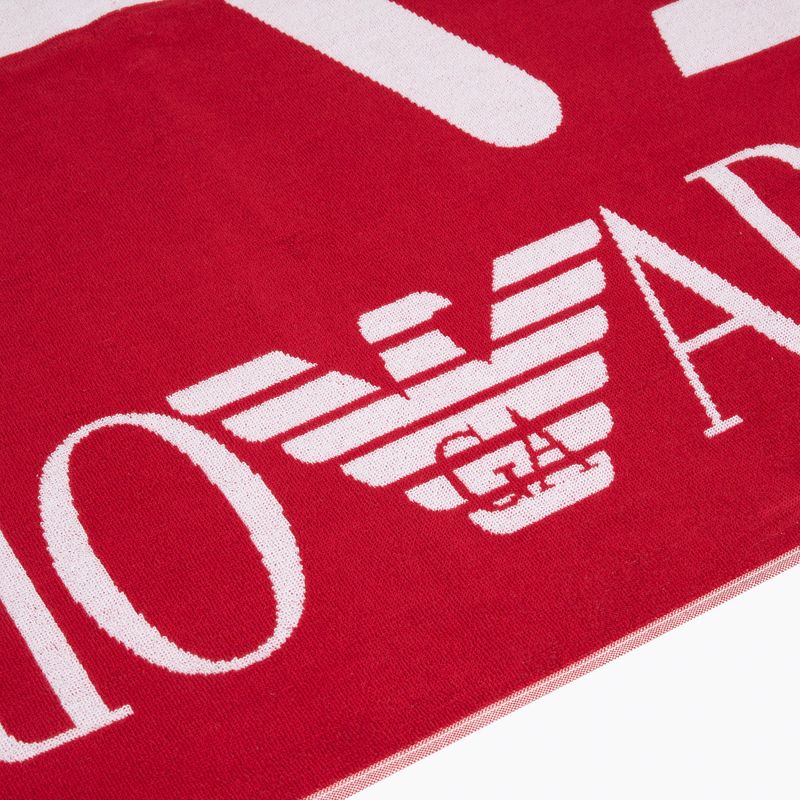 EA7 Emporio Armani Sichtbarkeit Handtuch Pferdesport rot 2