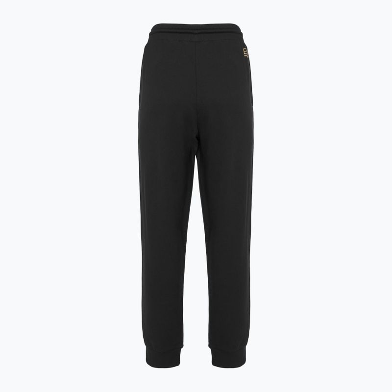 Damen EA7 Emporio Armani Zug Sichtbarkeit Trainingsanzug HO CH FZ schwarz/gold 6