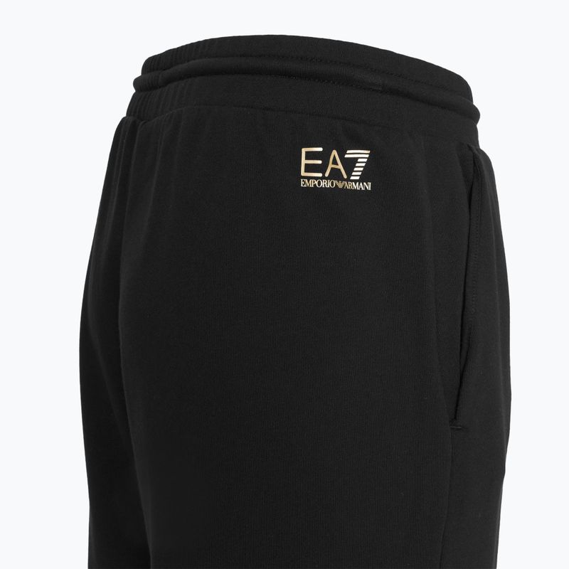 Damen EA7 Emporio Armani Zug Sichtbarkeit Trainingsanzug HO CH FZ schwarz/gold 8