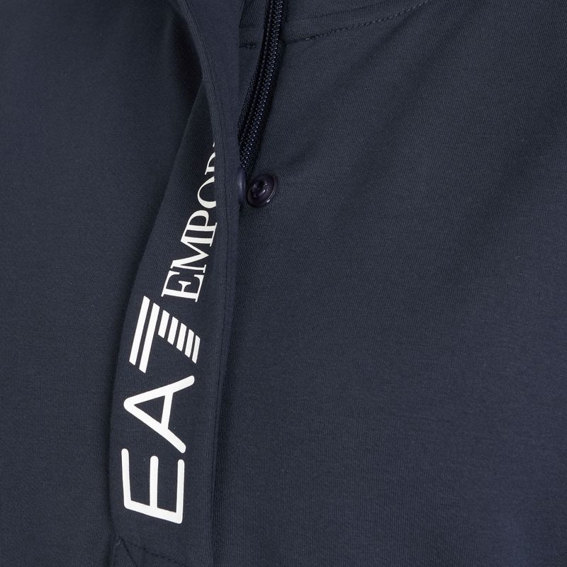 Damen Trainingsanzug EA7 Emporio Armani Zug Trainingsanzug HO 1/4 Zip armani blau 8