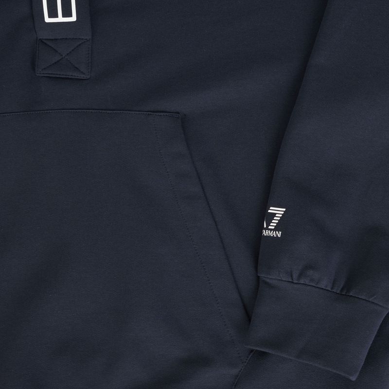 Damen Trainingsanzug EA7 Emporio Armani Zug Trainingsanzug HO 1/4 Zip armani blau 9