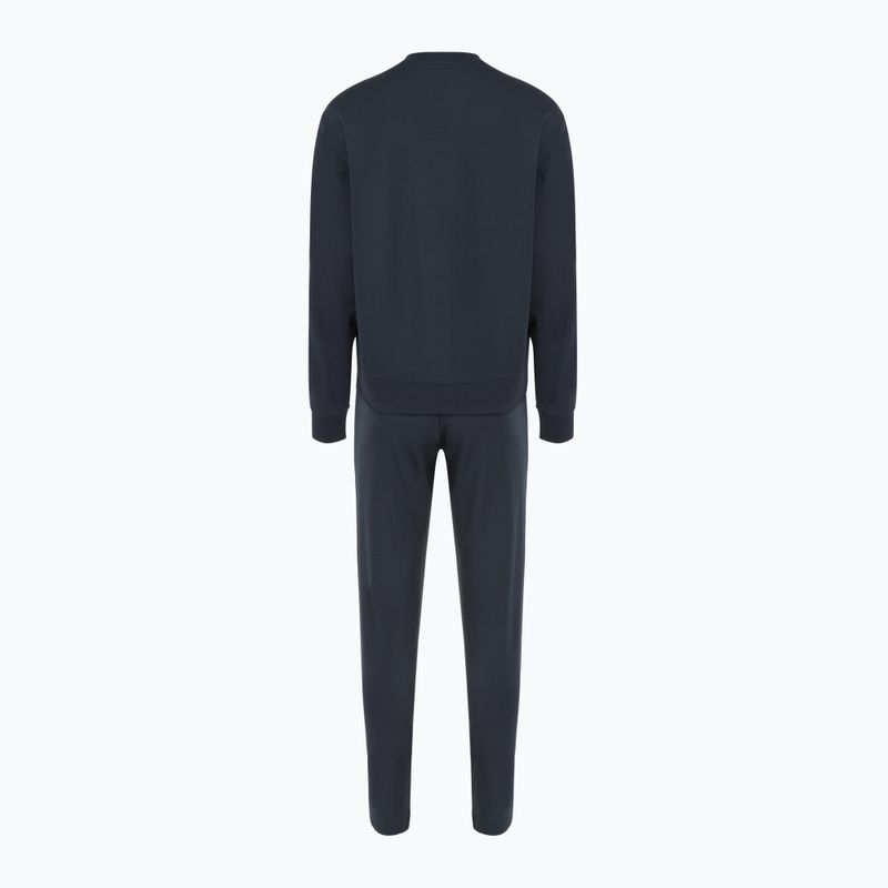 EA7 Emporio Armani Damen-Trainingsanzug MaxiLogo armani blau 2