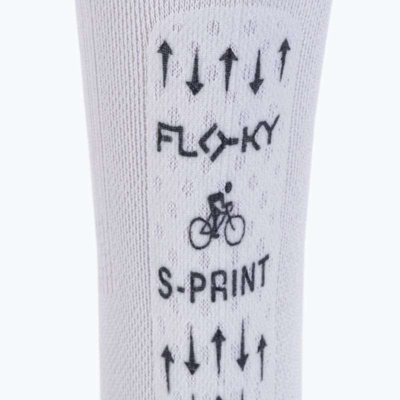 Fahrradsocken DMT S-Sprint Biomechanic weiß 45 4
