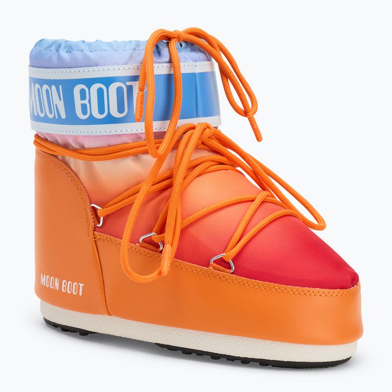 Schneeschuhe Damen Moon Boot Icon Low Sunrise orange