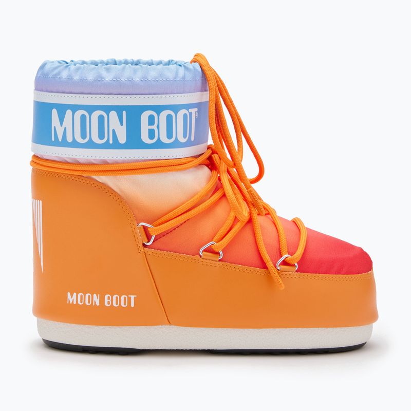 Schneeschuhe Damen Moon Boot Icon Low Sunrise orange 8