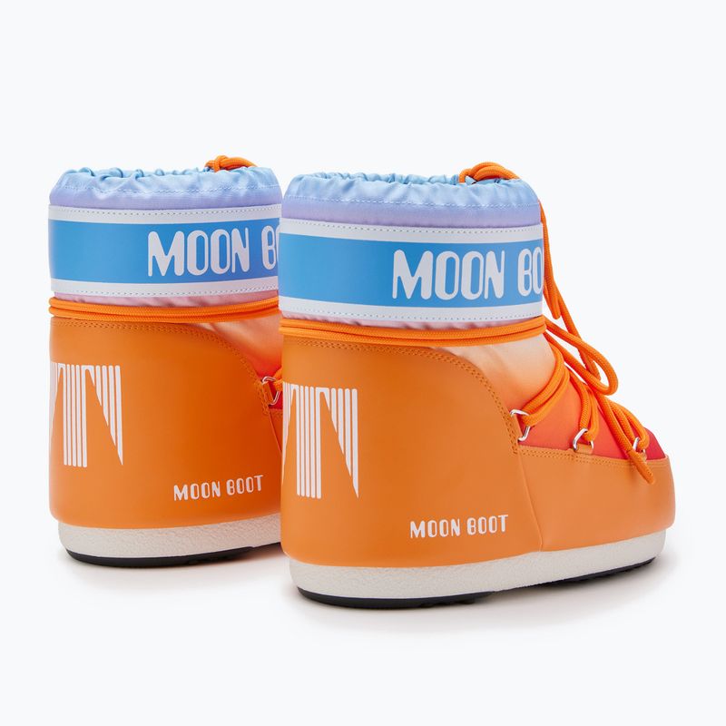 Schneeschuhe Damen Moon Boot Icon Low Sunrise orange 9