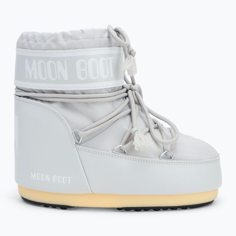 Schneeschuhe Damen Moon Boot Icon Low Nylon glacier grey 2