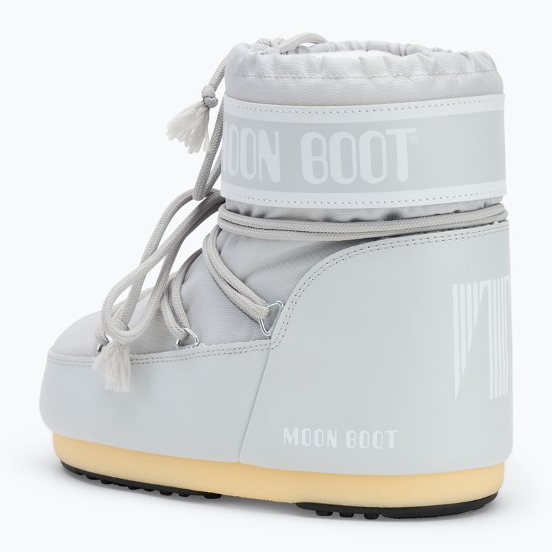 Schneeschuhe Damen Moon Boot Icon Low Nylon glacier grey 3