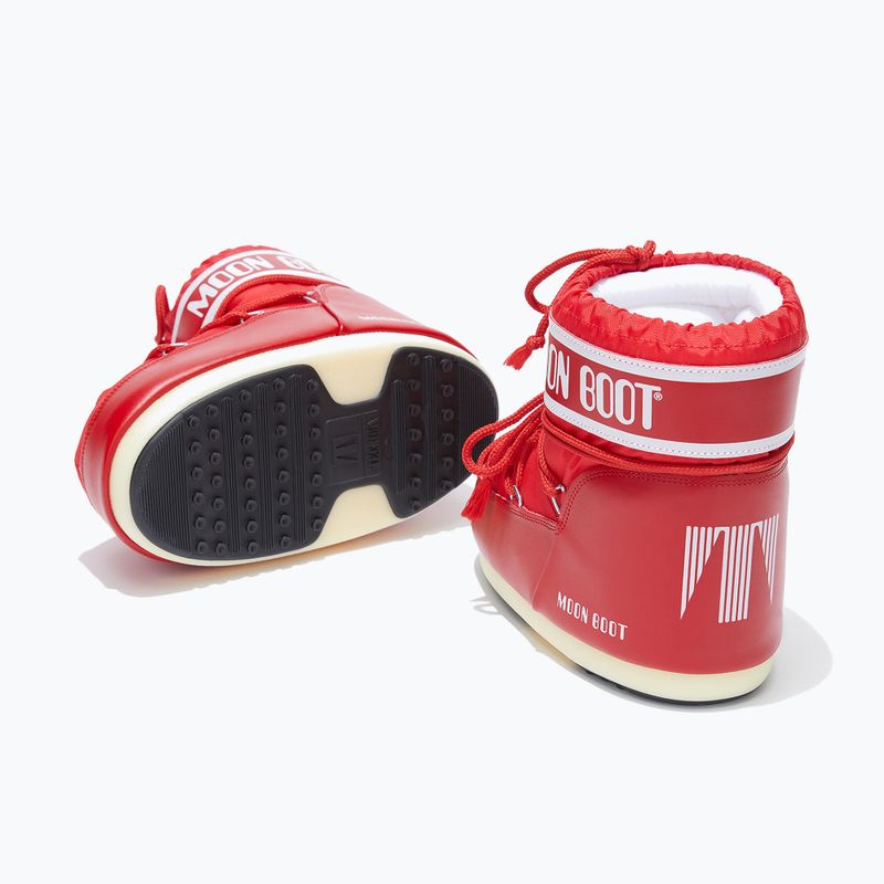 Moon Boot Damen Schneestiefel Icon Low Nylon rot 3