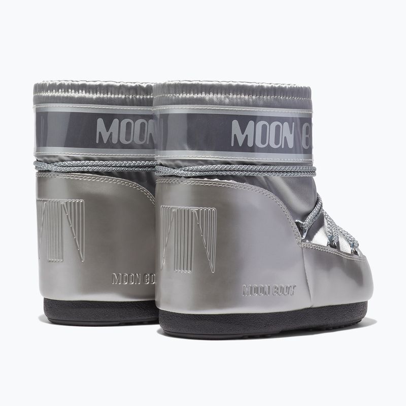 Moon Boot Icon Low Glance Damen Schneestiefel silber 9