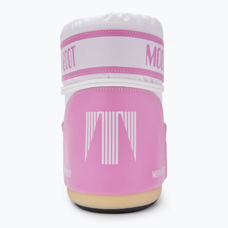 Schneeschuhe Damen Moon Boot Icon Low Nylon pink/white 9