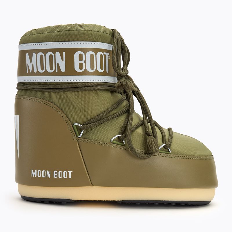 Moon Boot Icon Low Nylon Damen Schneestiefel khaki 2