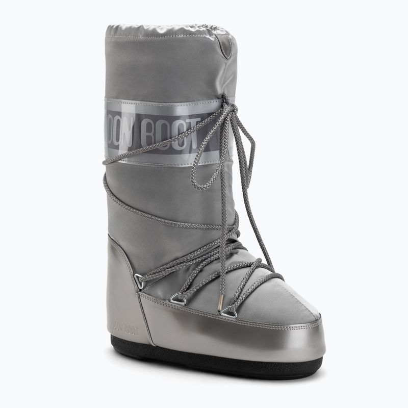 Moon Boot Icon Glance Silber Damen Schneestiefel