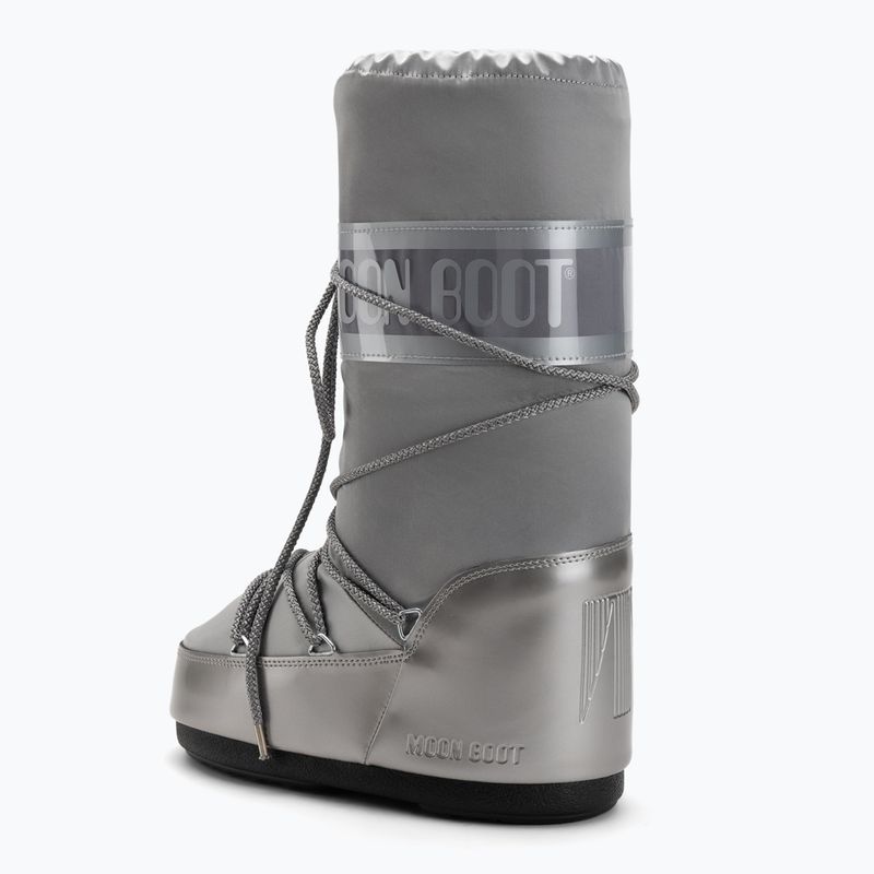 Moon Boot Icon Glance Silber Damen Schneestiefel 3