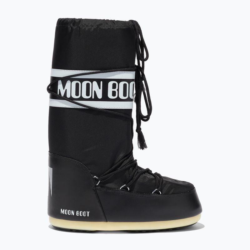 Moon Boot Damen Schneestiefel Icon Nylon schwarz 8