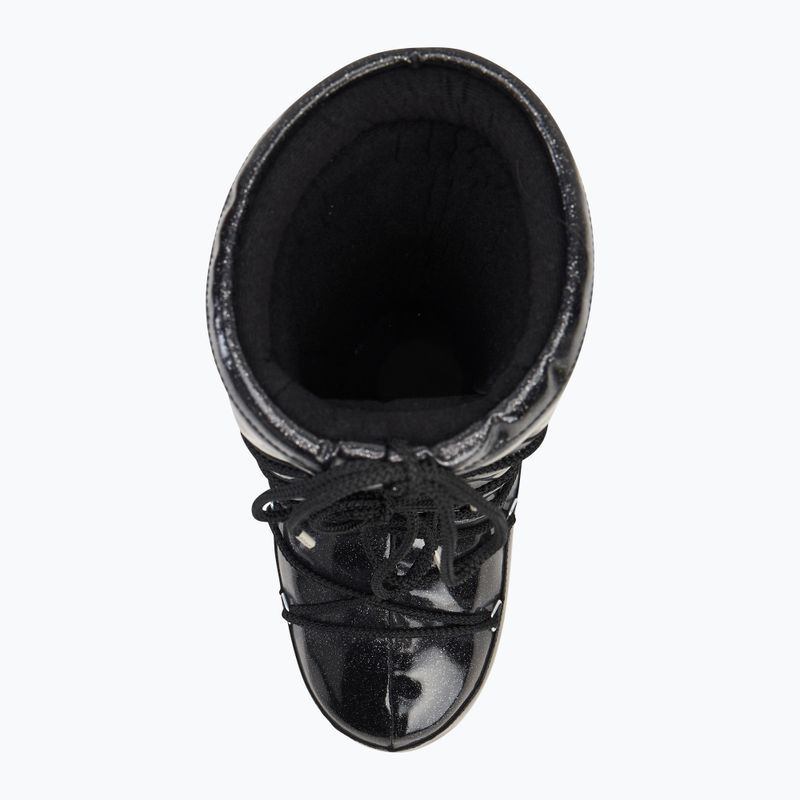 Schneeschuhe Moon Boot Icon Glitter black 5