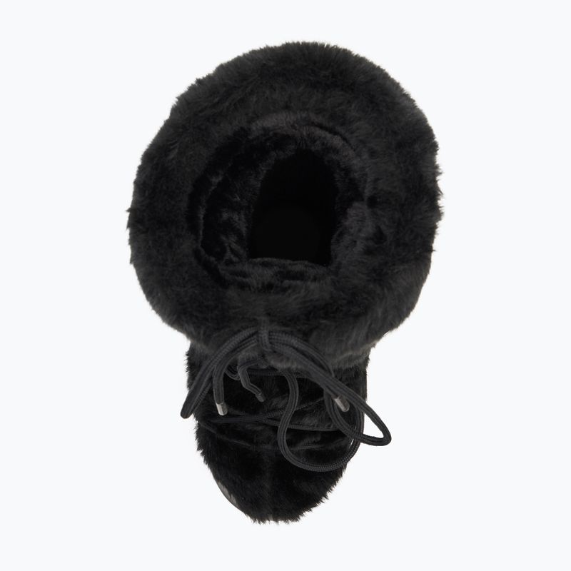 Schneeschuhe Moon Boot Icon Faux Fur black 5