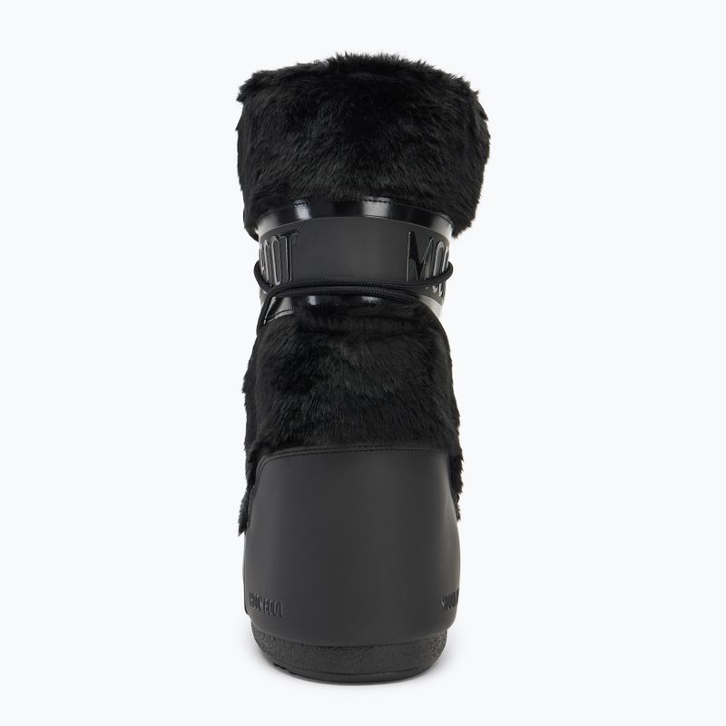 Schneeschuhe Moon Boot Icon Faux Fur black 6