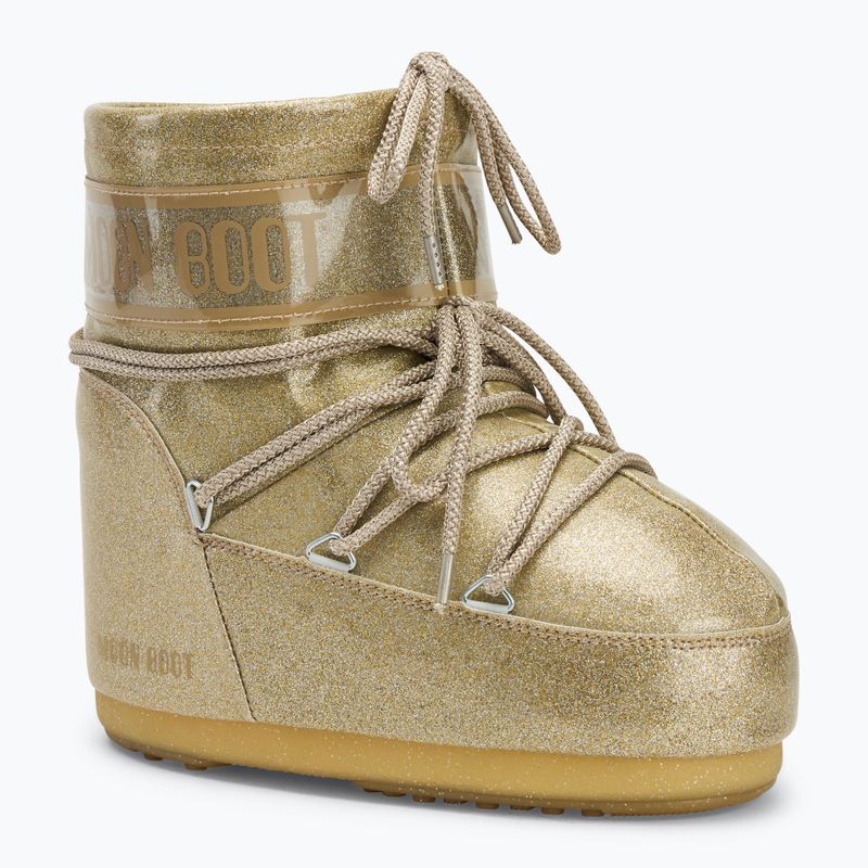 Schneeschuhe Damen Moon Boot Icon Low Glitter gold