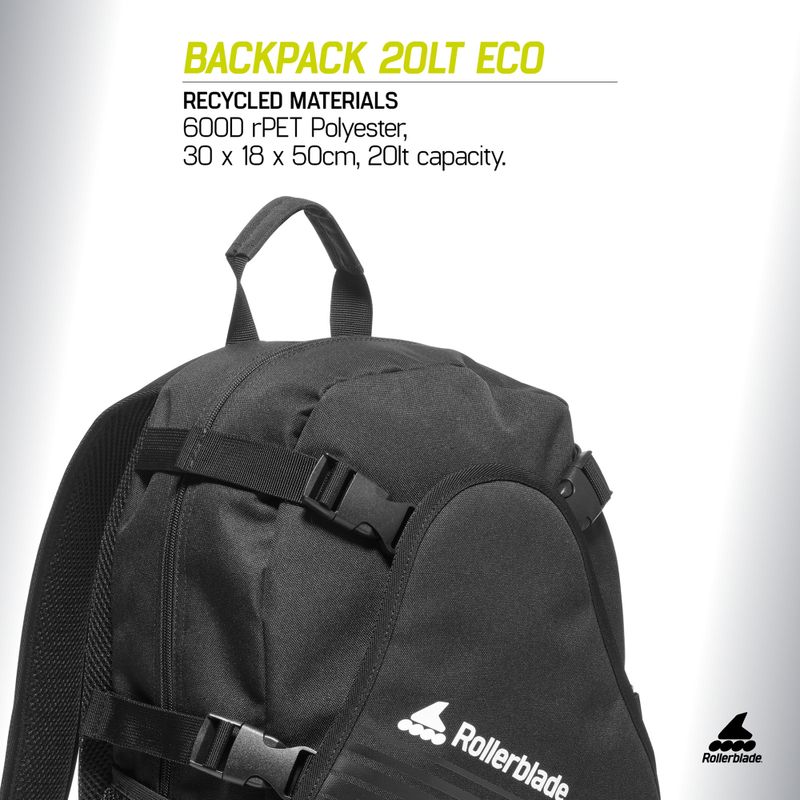 Rucksack Rollerblade LT 20 l Eco black 3
